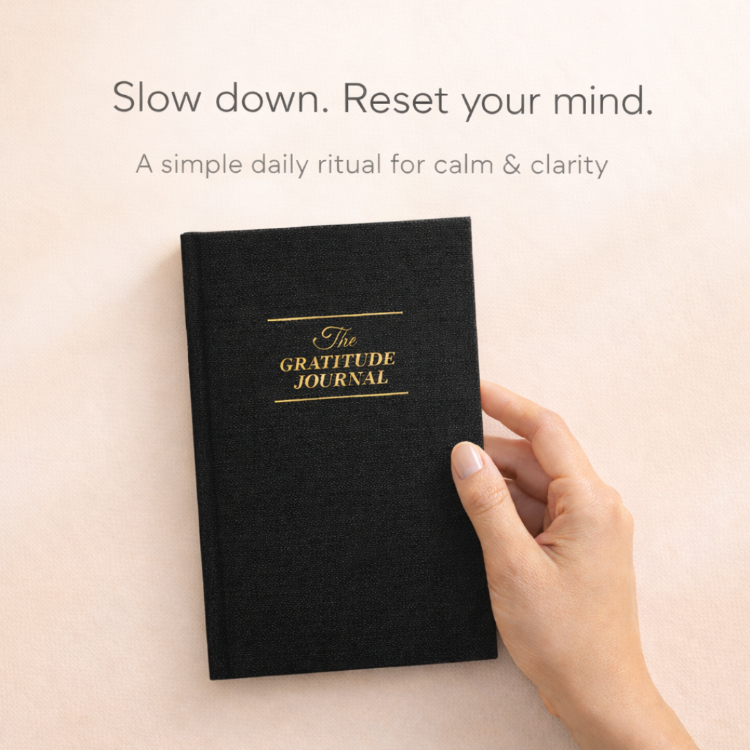 Gratitude Journal – A Daily Reset for Calm & Clarity