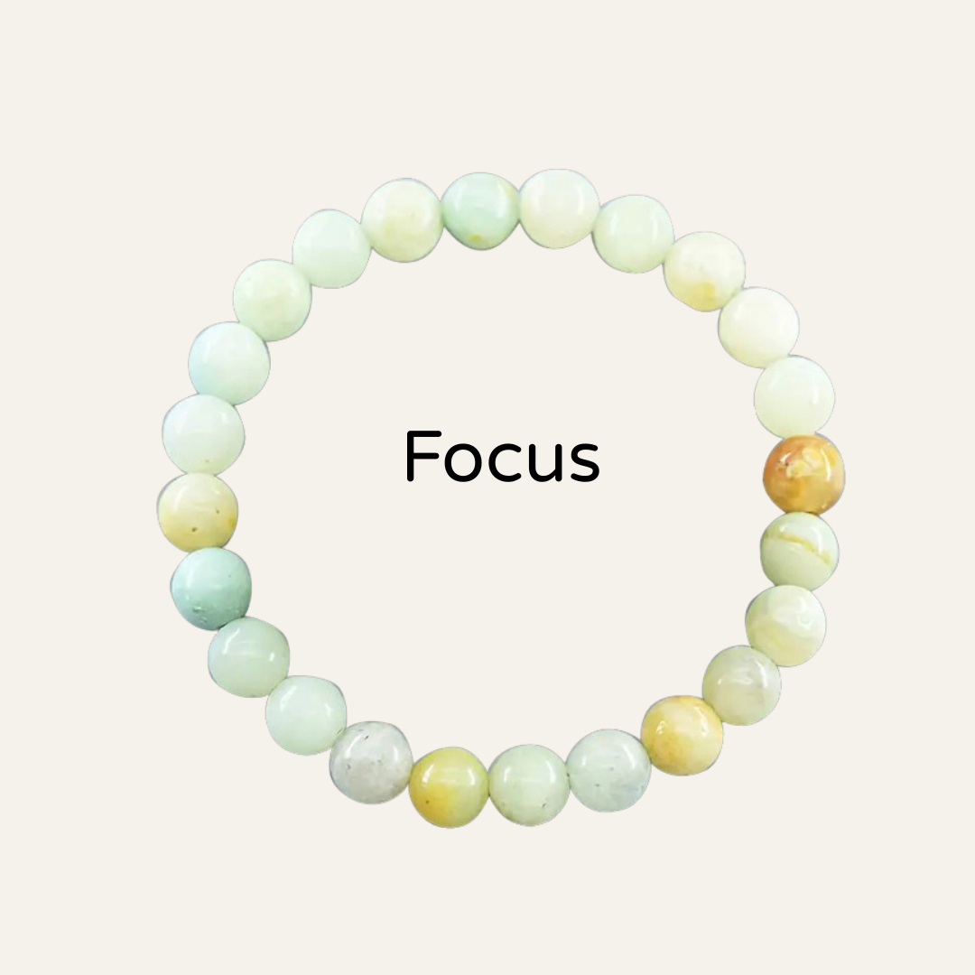 Intention Bracelet – Crystal Energy for Calm, Clarity & Confidence