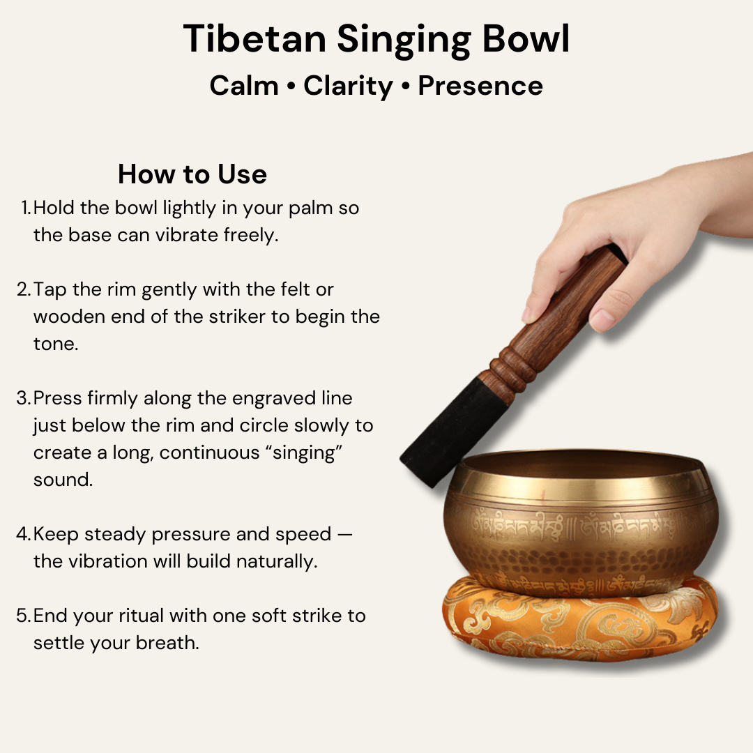 Tibetan Singing Bowl - Small