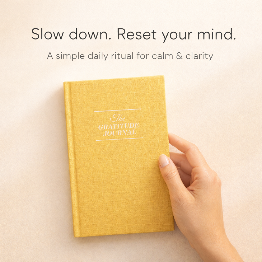 Gratitude Journal – A Daily Reset for Calm & Clarity