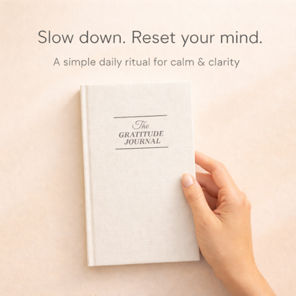 Gratitude Journal – A Daily Reset for Calm & Clarity