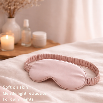 Mulberry Silk Sleep Mask – A Simple Night Ritual for Calm, Restful Sleep
