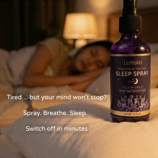 Can’t switch off at night? This simple spray helps your mind slow down — in minutes.