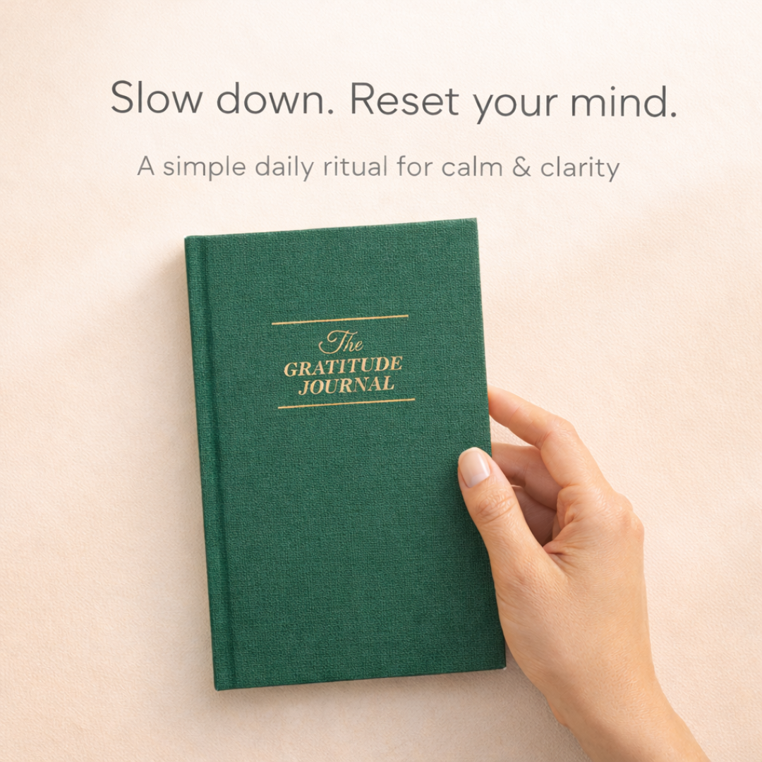 Gratitude Journal – A Daily Reset for Calm & Clarity