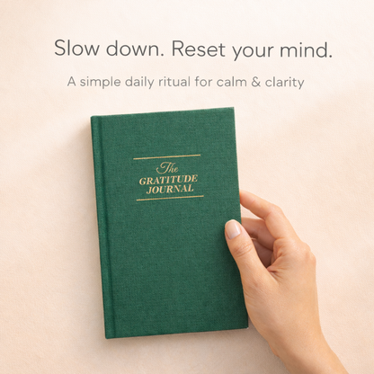Gratitude Journal – A Daily Reset for Calm & Clarity