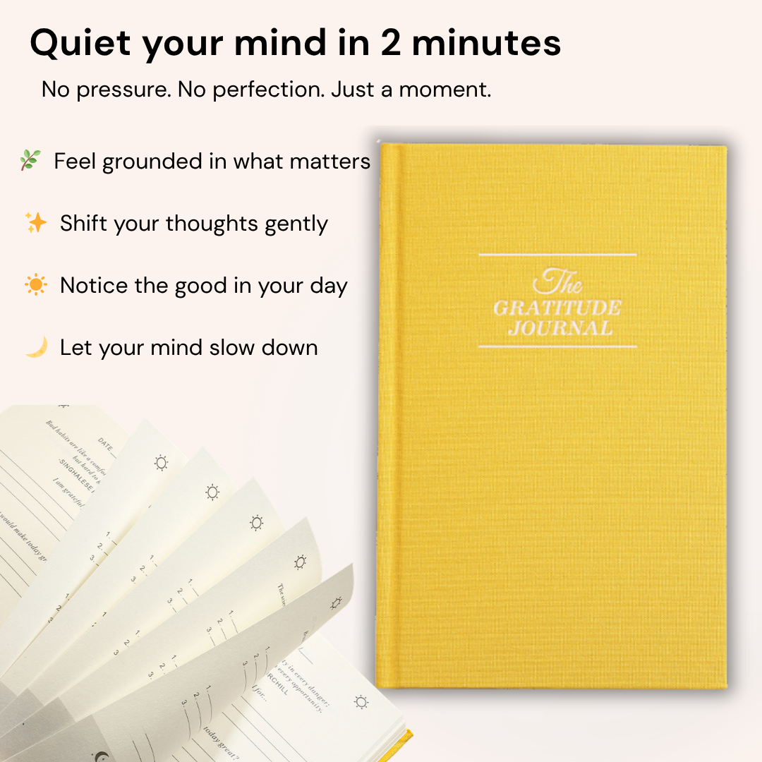 Gratitude Journal – A Daily Reset for Calm & Clarity