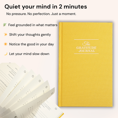 Gratitude Journal – A Daily Reset for Calm & Clarity