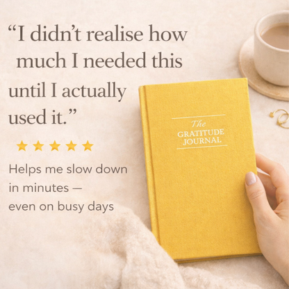 Gratitude Journal – A Daily Reset for Calm & Clarity