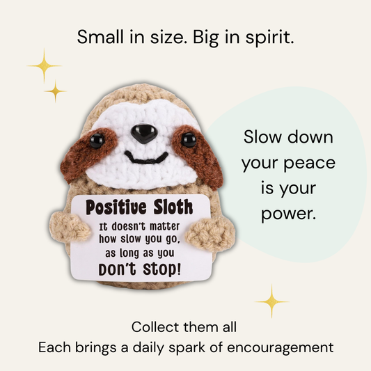 Positive Vibes Crochet – Sloth