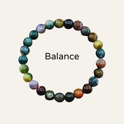 Intention Bracelet – Crystal Energy for Calm, Clarity & Confidence
