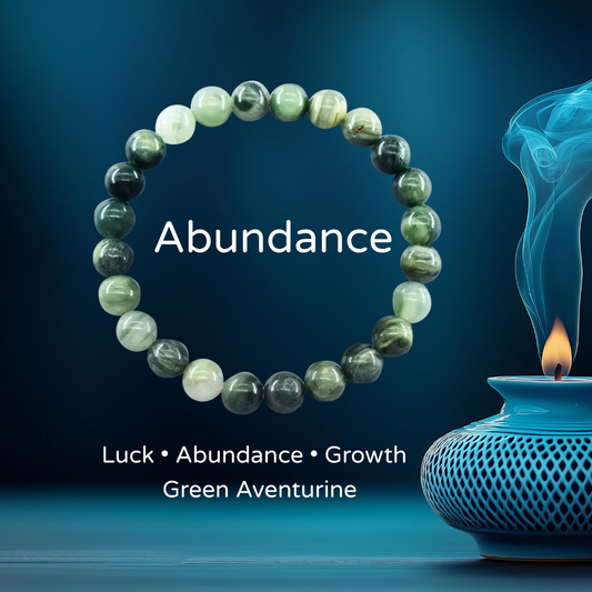 Green Aventurine – Abundance Bracelet (8mm Beads)